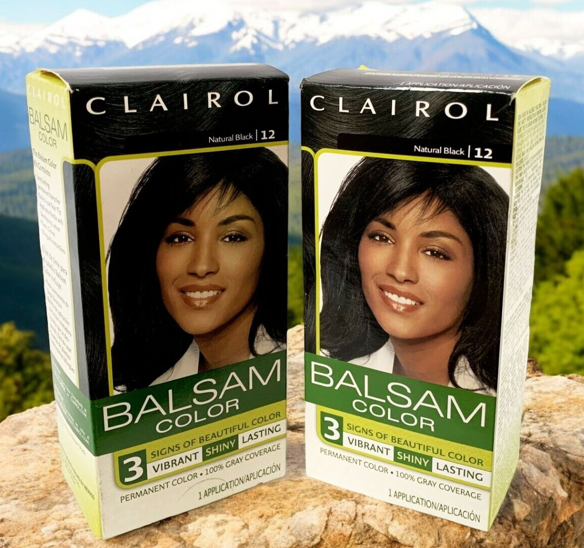 2-Clairol Balsam Color Permanent Hair Color 