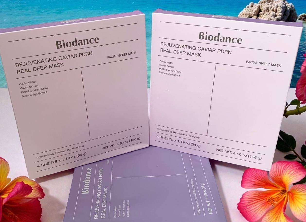 Biodance Rejuvenating Caviar PDRN Real Deep Mask 8 Sheets Korean EXP 09/28