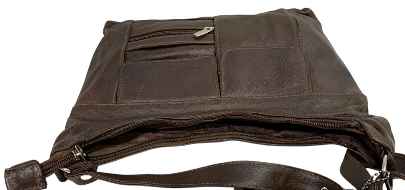 Brown Women Vintage Leather Cross Body Shoulder Bag Handbag Purse Hobo Satchel