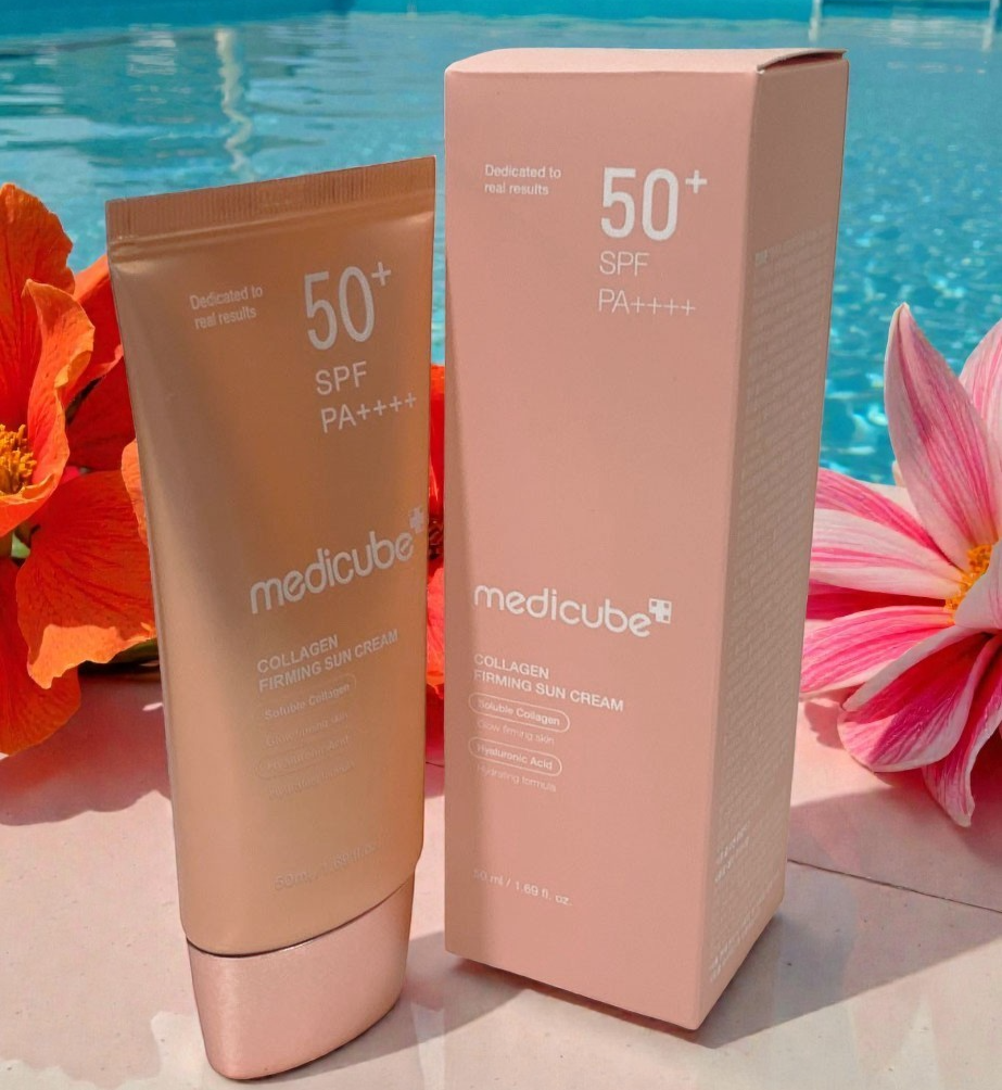 MEDICUBE  Collagen Firming Sun Cream 1.69oz / 50ml SPF50+PA++++ K-BEAUTY