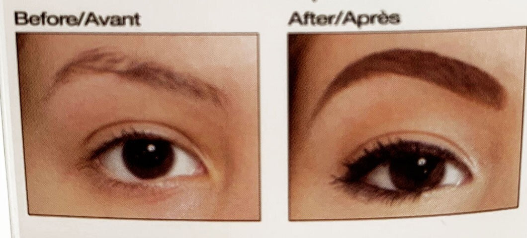 2 Physicians Formula Feather Brow 6785 BRUNETTE Fiber & Highlighter 2-in-1 Duo