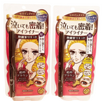 ISEHAN KISS ME Heroine Make Smooth Liquid Waterproof Eyeliner 02 BROWN SET OF 2