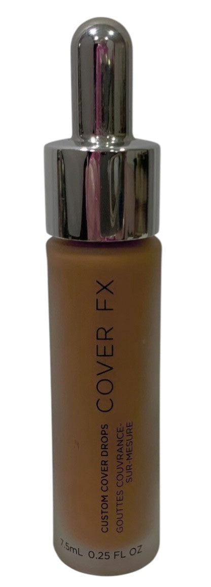 COVER FX Custom Cover Drops - G DEEP 2 - 0.25oz/ 7.5ml Made in Italy, New in Box