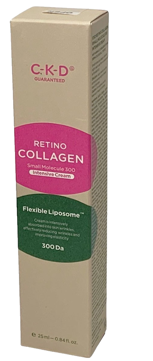 CKD RETINO COLLAGEN PORE CLEANSING FOAM, PEEL OFF MASK, INTENSIVE CREAM 3 PCS