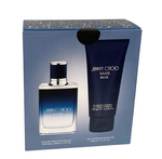 JIMMY CHOO BLUE MEN 2PC GIFT SET-1.7oz  EDT+3.4OZ SHOWER GEL NEW MADE IN FRANCE