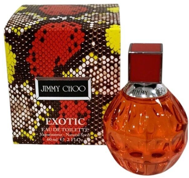 JIMMY CHOO EXOTIC Eau De Toilette Natural Spray 2.0oz/60ml  New in Unsealed Box