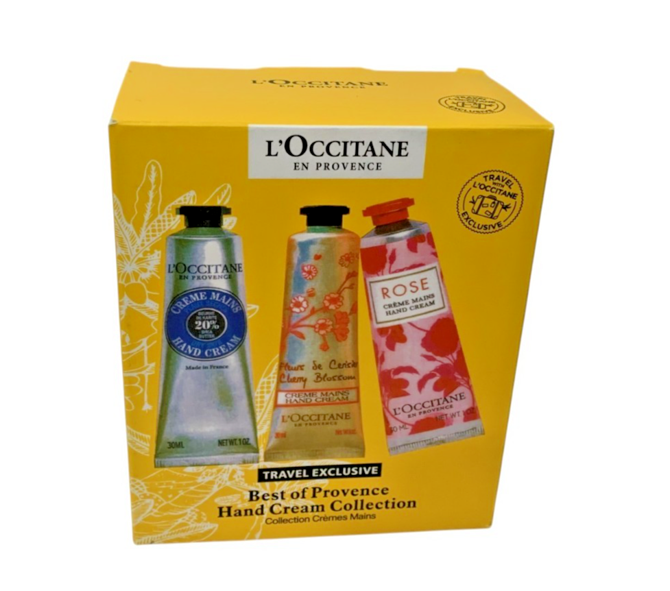 L'Occitane BEST OF PROVENCE HAND CREAM COLLECTION TRAVEL EXCLUSIVE 6 ps+GIFT BAG