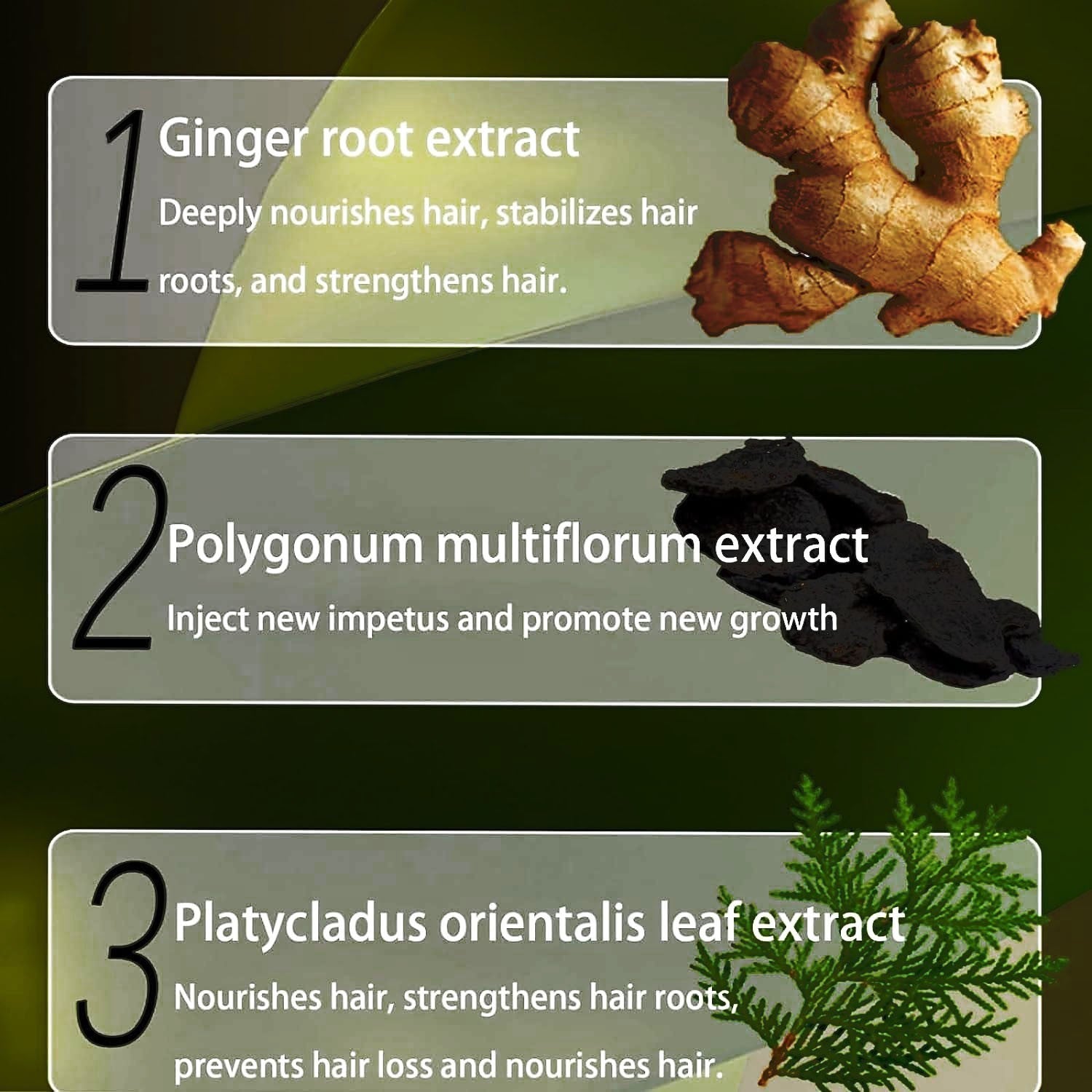 BLACK GINGER HAIR CARE SHAMPOO HERBAL Ginger Hair Growth Treatment 400ml /13.5oz