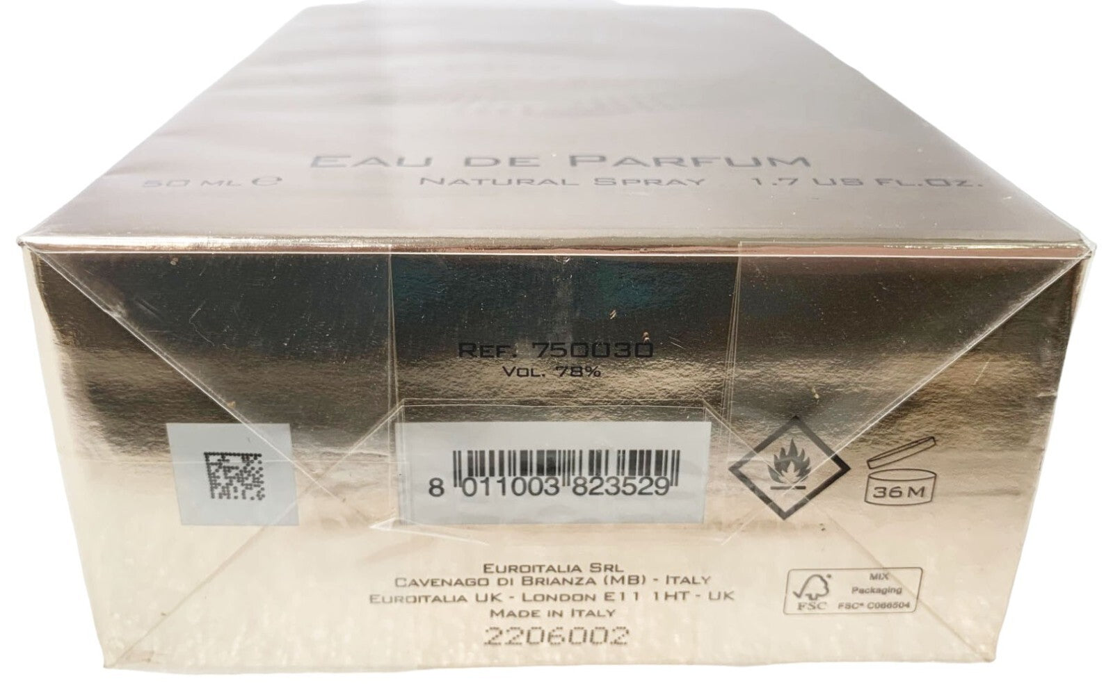 VERSACE EROS POUR FEMME 1.7 oz / 50 ml EAU DE PARFUM SPRAY NEW IN BOX