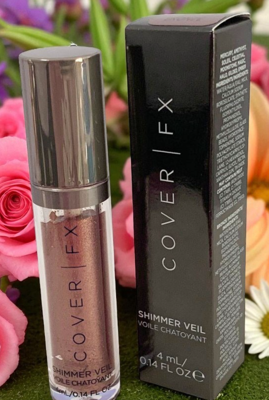 COVER FX SHIMMER VEIL - BRONZE Weightless Cream Shimmer 0.14oz/4 ml New in Box