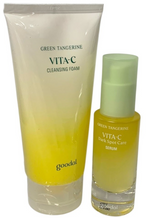 GOODAL GREEN TANGERINE VITA-C DARK SPOT CARE SERUM 40ml and CLEANSING FOAM 150ml