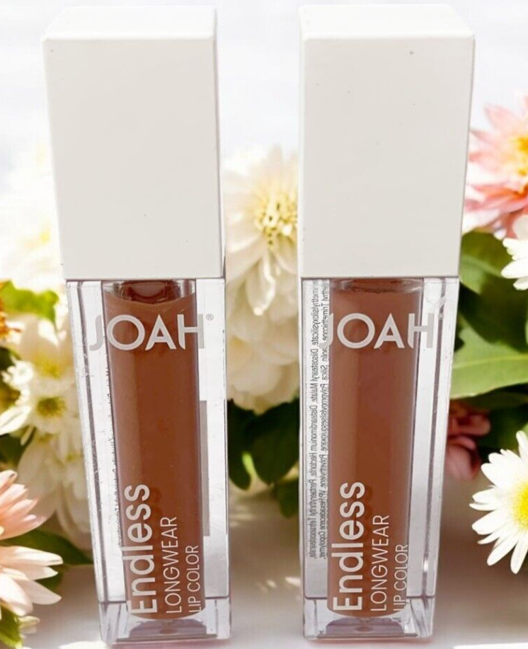 JOAH ENDLESS LONGWEAR LIP COLOR JSLL02 TASTY PACK OF 2