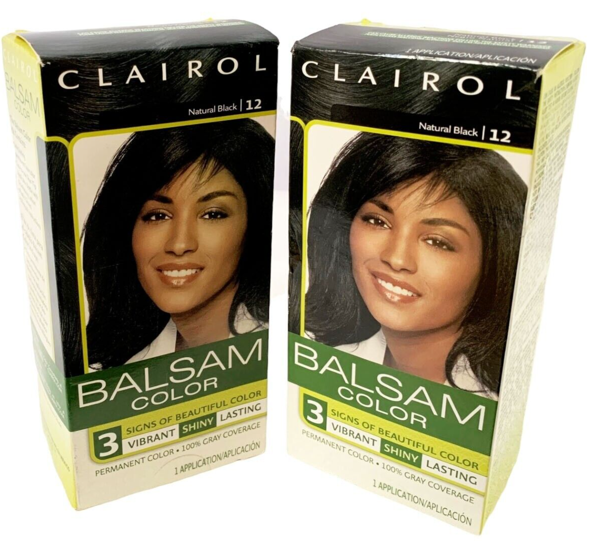 2-Clairol Balsam Color Permanent Hair Color 