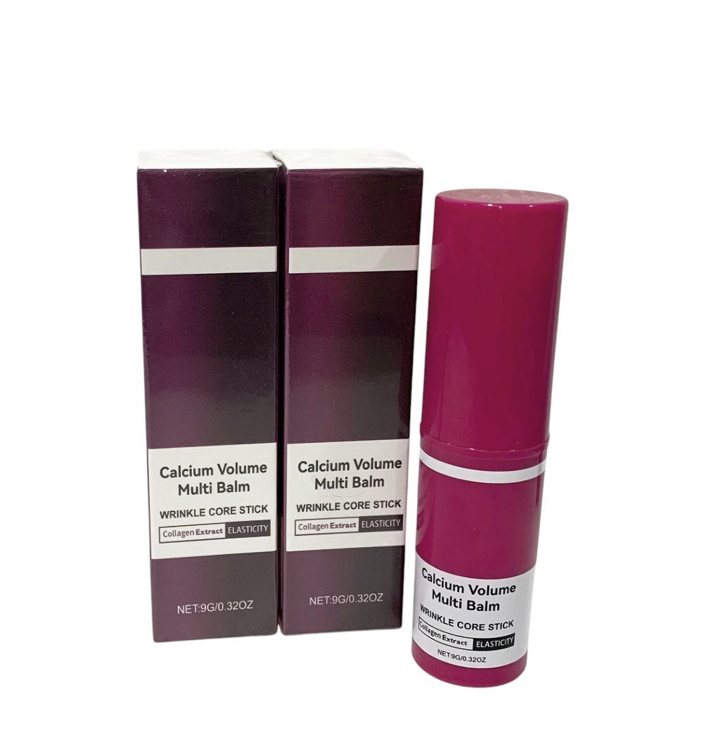 Calcium Volume Multi Balm Wrinkle Core Stick  Anti-aging 9g Pack of 2 Exp 11/28