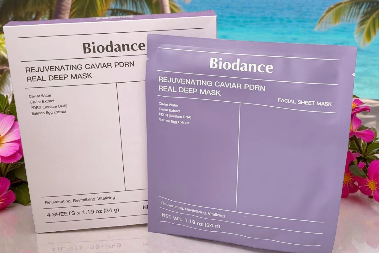 Biodance REJUVENATING CAVIAR PDRN REAL DEEP MASK 34g x 4ea-REVITALIZING EX 09/28