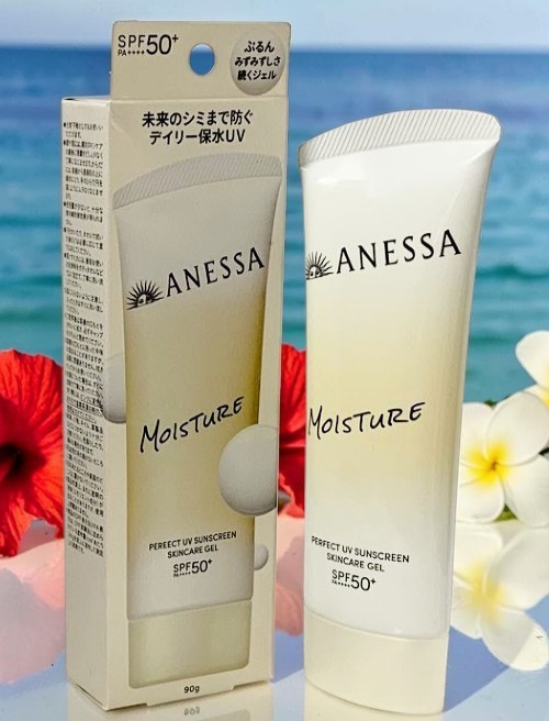 Shisaido ANESSA Moisture Perfect UV Moisture Sunscreen Gel SPF50+ PA++++ 90g