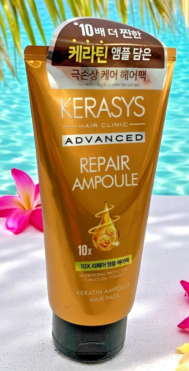 KERASYS HAIR CLINIC ADVANCED REPAIR AMPOULE NUTRITIONAL PROTECTION 10X KERATIN