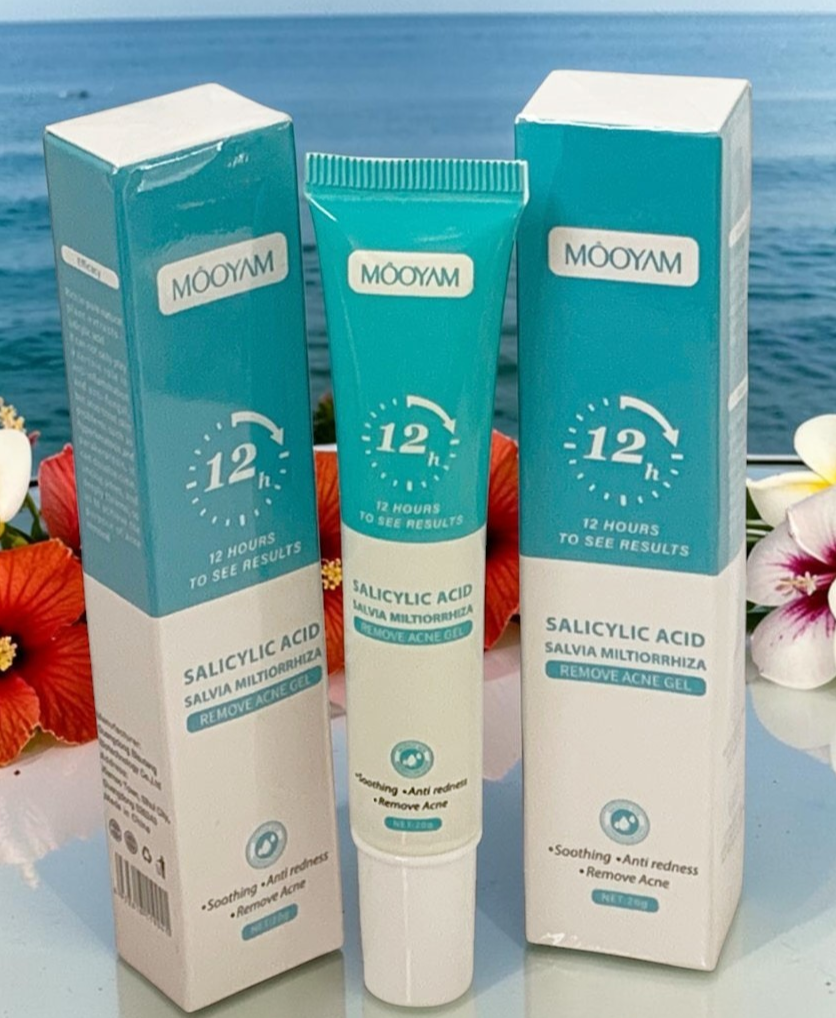 Salicylic Acid Acne Cream Gel Anti Reddness Treatment  Skin Care 20ml Set of 2