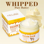 MELAO TALLOW BALM GRASS FED&ROW WILD HONEY NATURAL SKIN MOISTURIZER &REPAIR 2oz