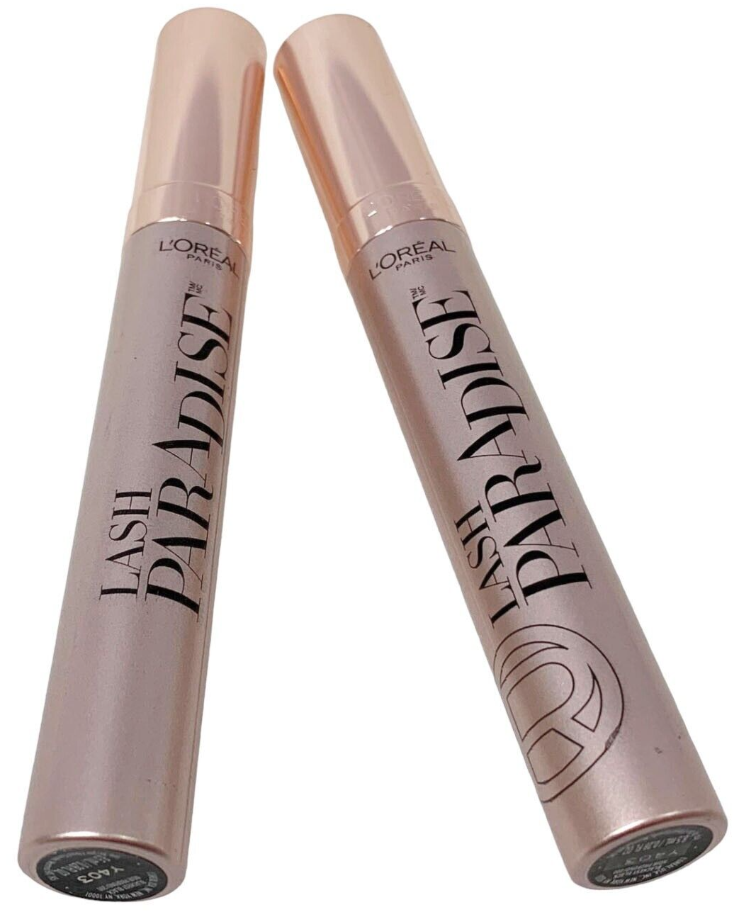2-L'Oréal Voluminous Lash Paradise Washable Mascara, Blackest Black 0.28oz Each
