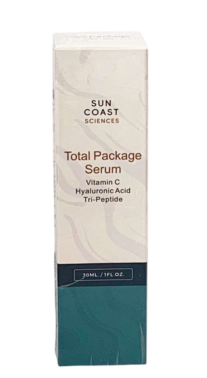 Sun Coast Science Total Package Serum Vitamin C Hyaluronic Acid 1.0 oz SET OF 2