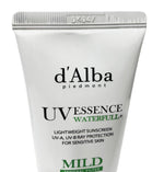 D'ALBA UV ESSENCE WATERFULL  MILD Sun Cream SPF50+ PA++++ 4 SENSITIVE SKIN 1.7oz