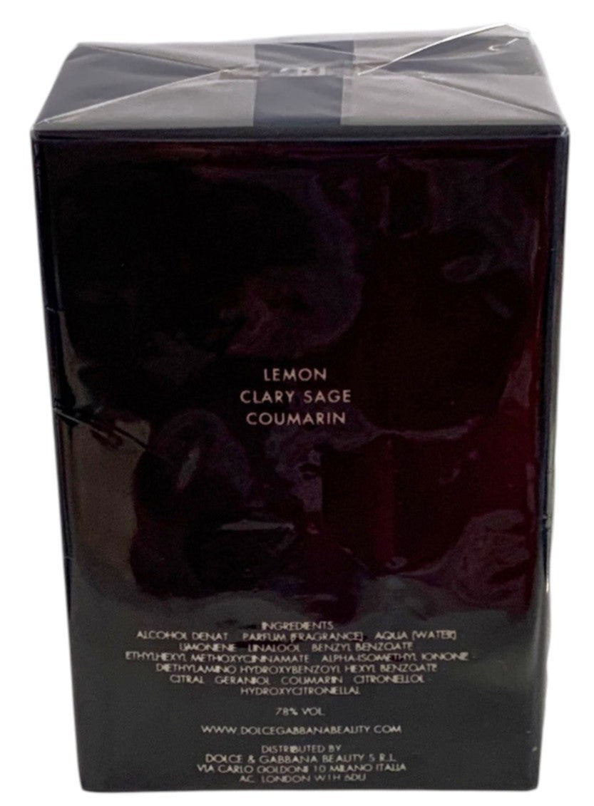 DOLCE & GABBANA POUR HOMME EAU DE TOILETTE SPRAY 200ml/6.7oz New Unperfect Box
