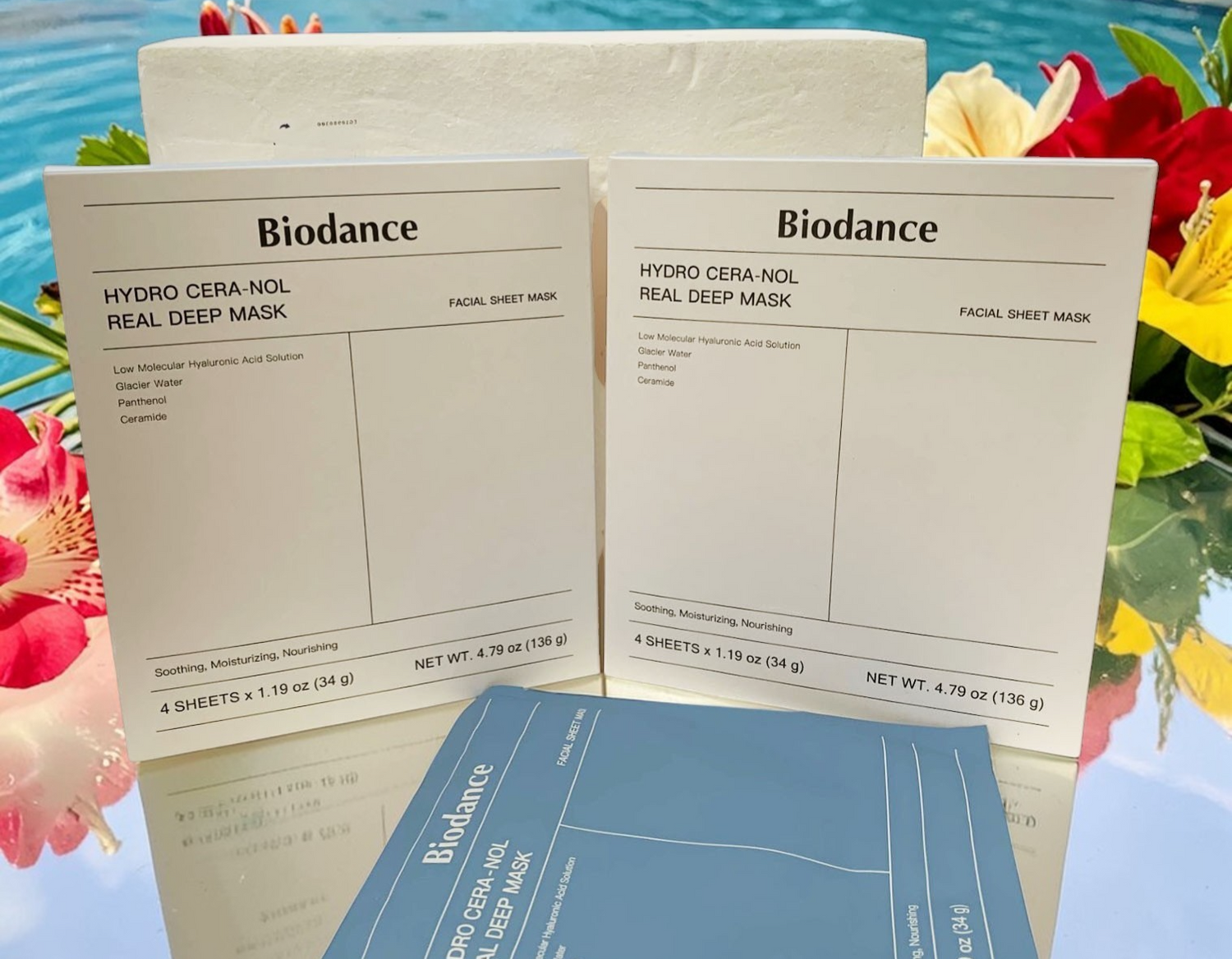 Biodance Hydro Cera-Nol Real Deep Mask Set of 8 Sheet 34g Each EXP. 10/08/2028
