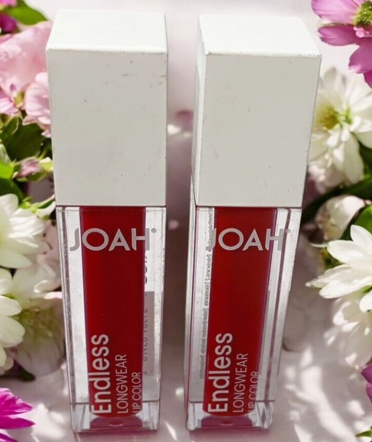 JOAH ENDLESS LONGWEAR LIP COLOR JSLL08 SMOOTHING PACK OF 2
