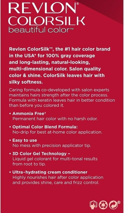 Revlon ColorSilk Beautiful Color Deep Rich Brown 27 Long Lasting Sealed Box
