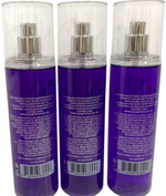 PACK OF 3 WHITE DIAMONDS LUSTRE Elizabeth Taylor Women Fragrance Mist 8.0 oz