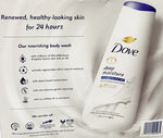 Dove Deep Moisture Nourishes The Driest Skin Body Wash 2 Pack 23 FL Oz Each