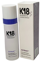 K18 AirWash™ Dry Shampoo 118 ml/4 oz Non-Aerosol New in Sealed Box Exp 02/29