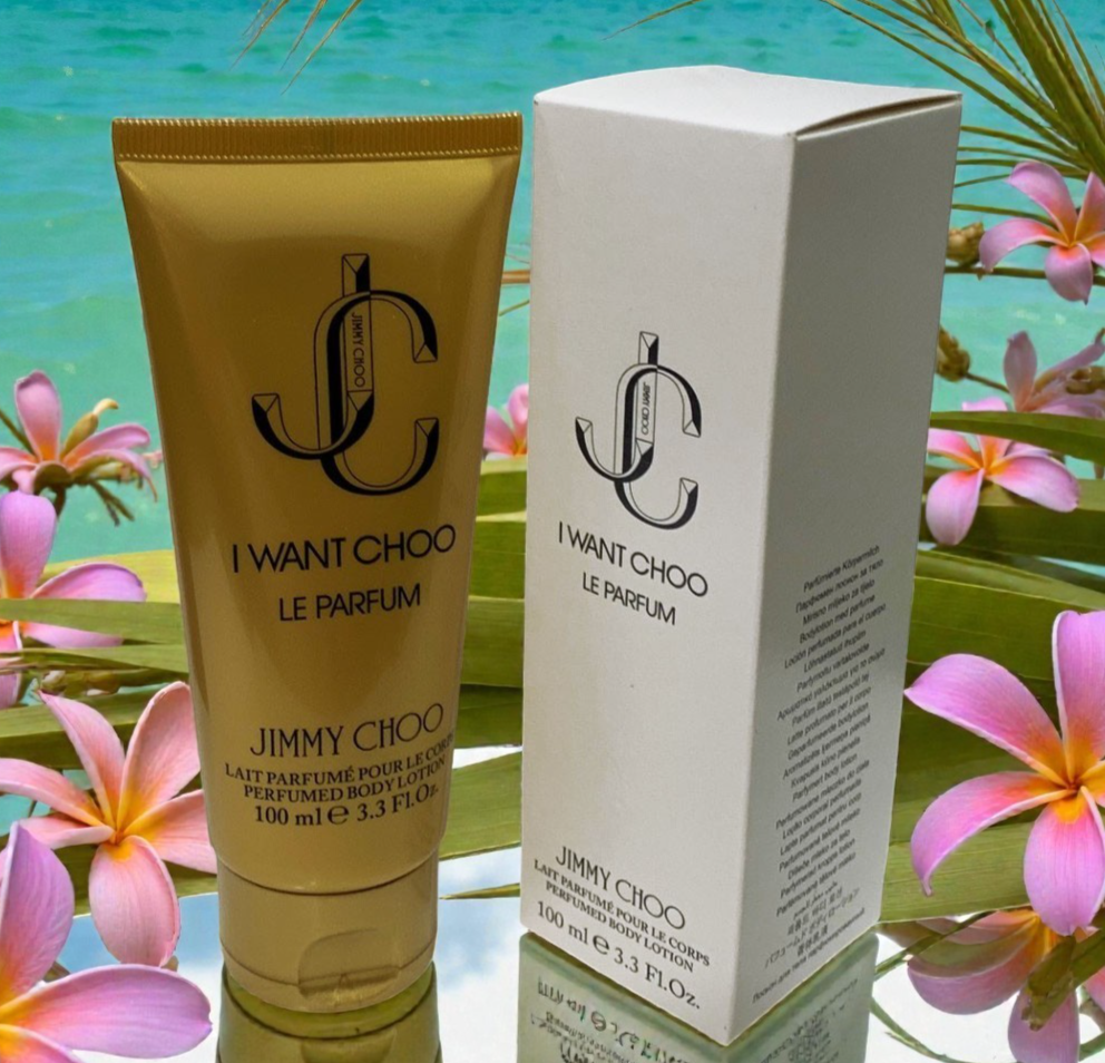 Jimmy Choo I Want Choo Le Parfum Perfumed Body Lotion 3.3oz 100ml New In Box