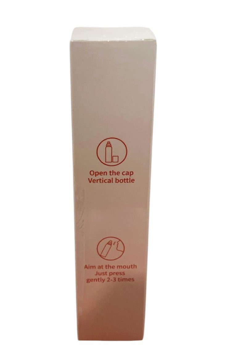SIRUINI PROBIOTICS FRESH BREATH PEACH MOUTH SPRAY ORAL HEALTH FORMULA 20ml -2 PC