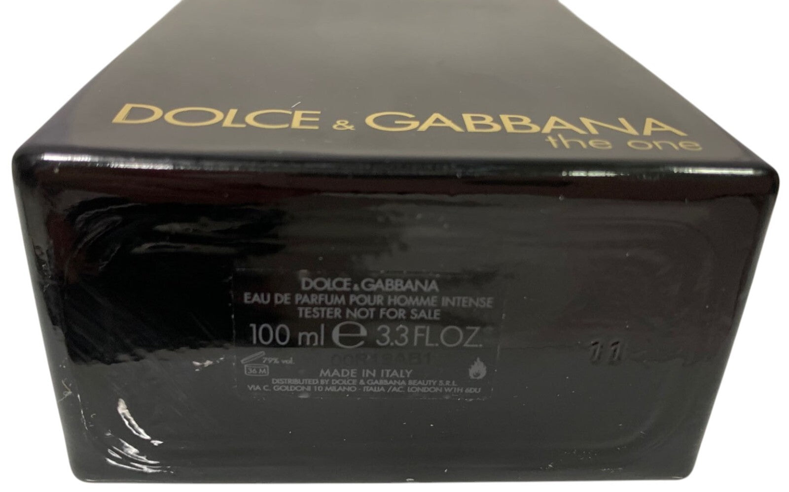DOLCE & GABBANA THE ONE FOR MEN EAU DE PARFUM INTENSE SPRAY 3.3oz Same as Photo