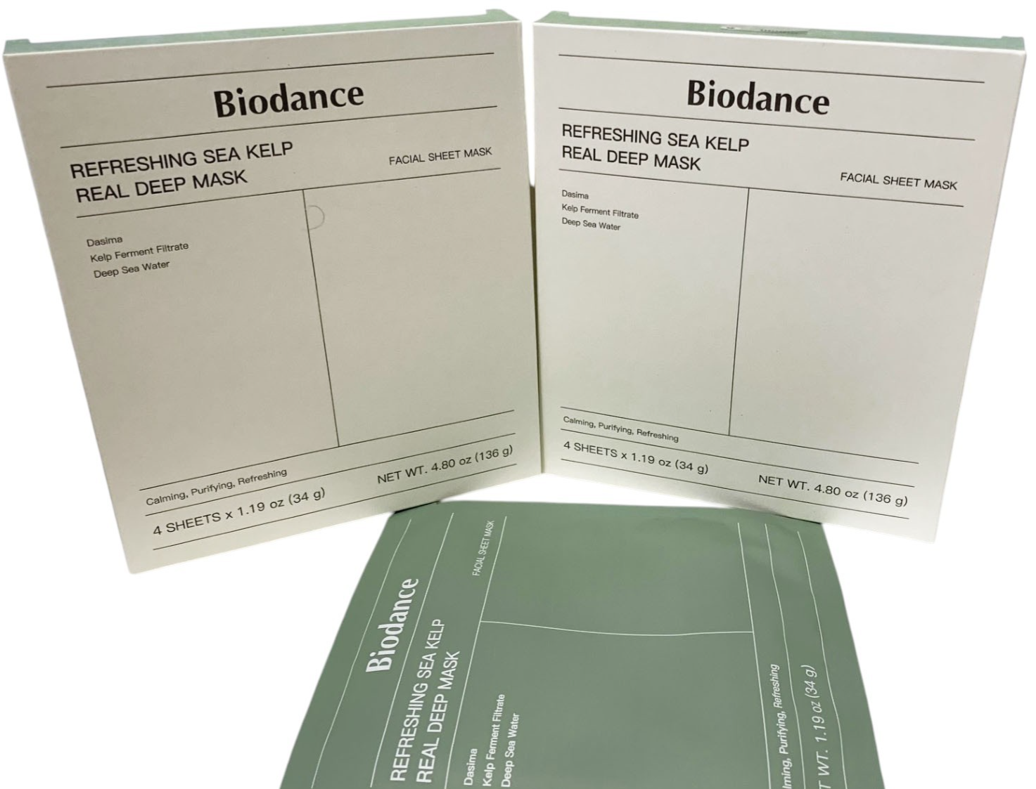 BIODANCE REFRESHING SEA KELP REAL DEEP MASK - 8 Pack