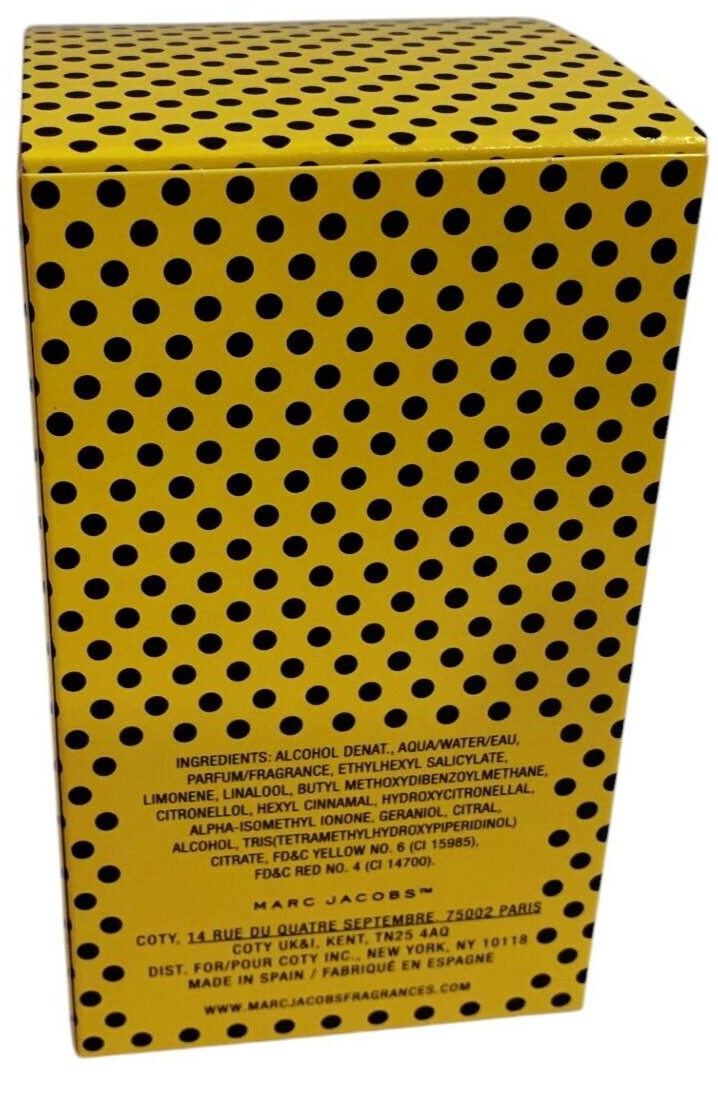 MARC JACOBS HONEY EAU DE PARFUM SPRAY 3.3oz /100ml for Women AUTHENTIC Unsealed