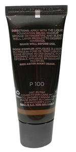 Cover FX Natural Finish Foundation - P 100 - 1oz/30ml -Sealed New in Box