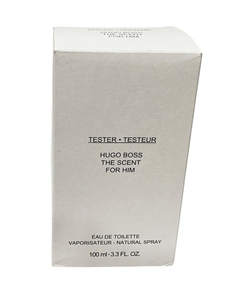 Hugo Boss The Scent Eau De Toilette Spray For Men 100ml / 3.3oz New in White Box