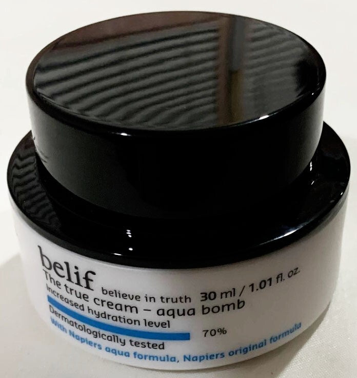 Belif The True Cream Moisturizing Bomb 26 Hours Hydrating  1.01oz EXP: 01/2026