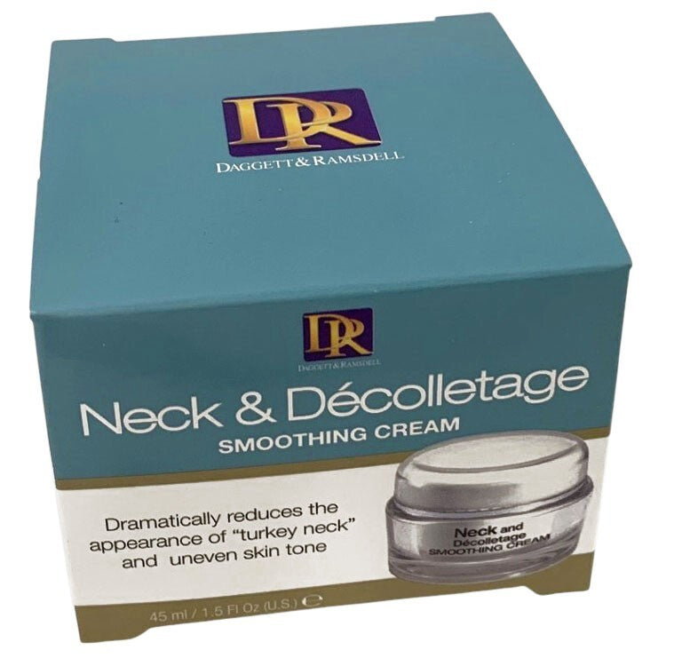 Daggett & Ramsdell NECK & DECOLLETAGE SMOOTHING CREAM Reduces TURKEY NECK 1.5oz