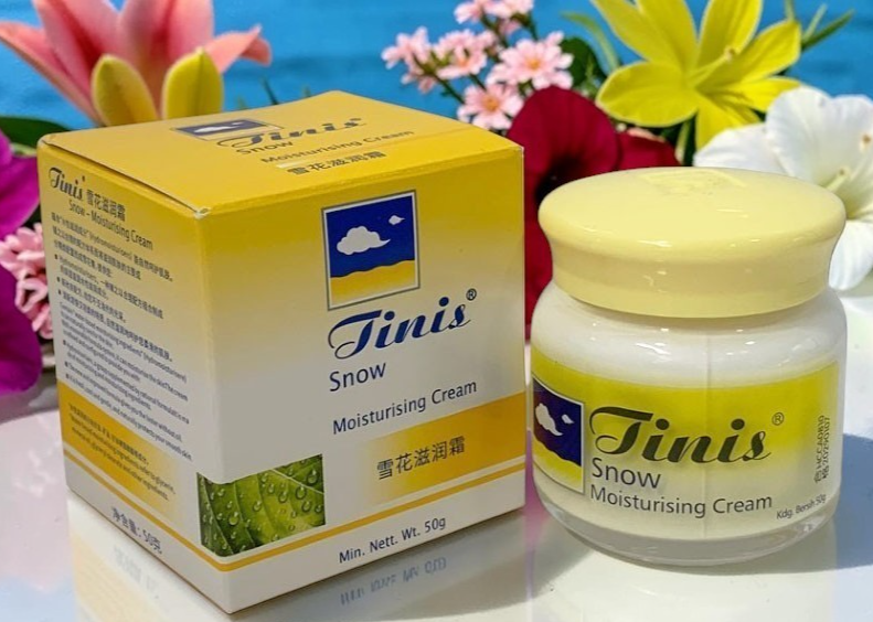 Jinis Snow Moisturizing Whitening Cream, Natural Protect Skin Care 50ml Ex 01/29