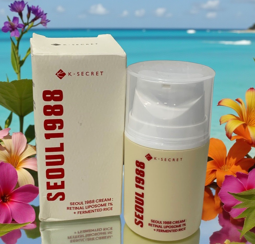 K-Secret Seoul 1988 Cream Retinal Liposome 1% + Fermented Rice 1.7oz Anti-Aging