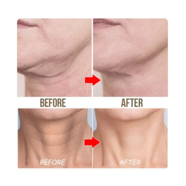 Gold Neck Mask Anti-Wrinkle Firm Anti Aging Necks Skin Care 10pcs box Exp 07/28