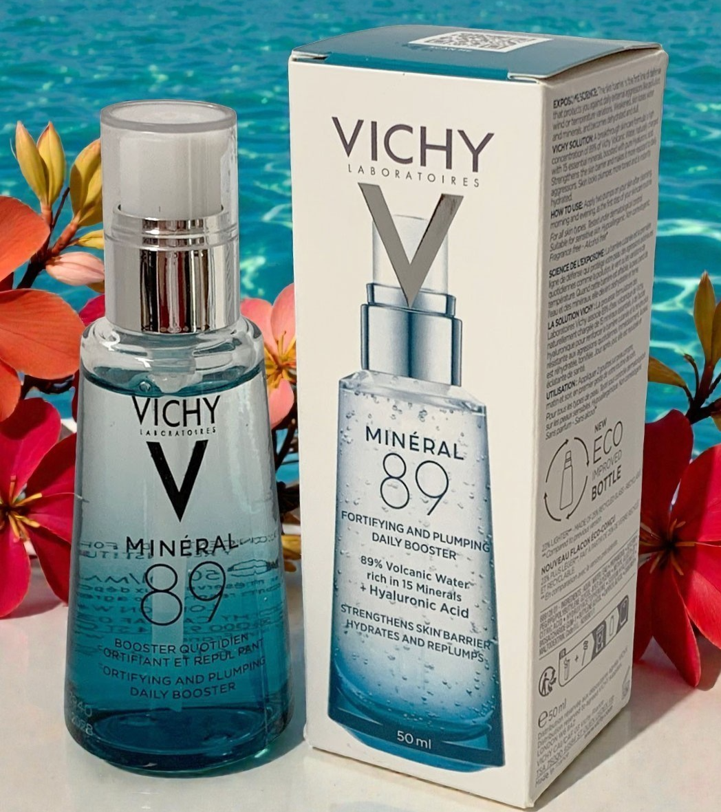 Vichy Mineral 89 Skin Fortifying Daily Booster  1.69oz Hyaluronic Acid EXP 09/28