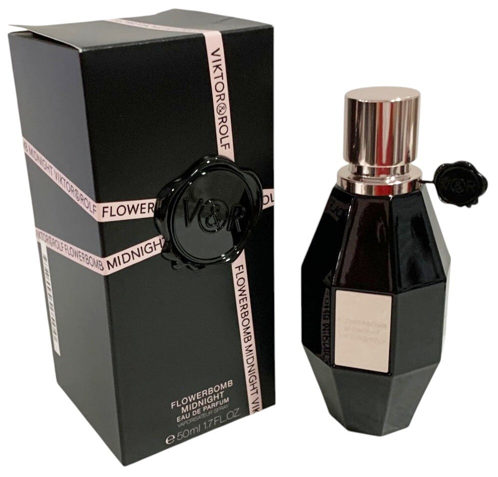 Viktor & Rolf Flowerbomb Midnight Eau de Parfum Spray - 50ml / 1.7oz Unsealed