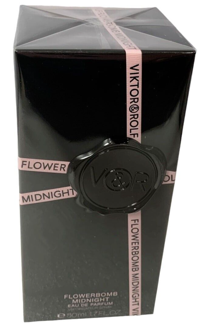 Viktor & Rolf Flowerbomb Midnight Eau de Parfum Spray - 50ml / 1.7oz New Sealed