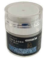 COLLAGEN CREAM for MEN Anti WRINCLE with RETINOL HYALURONIC ACID VITAMIN E 1.7oz