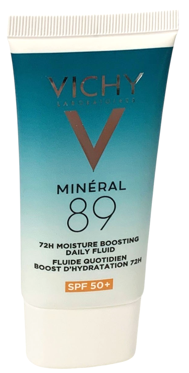 Vichy Mineral 89 72H Moisture Boosting Daily Fluid SPF50+UVB +UVA 50ml Exp 12/28